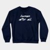 Human After All Crewneck Sweatshirt Official Daft Punk Merch