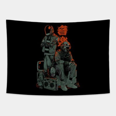 Street Punks Tapestry Official Daft Punk Merch