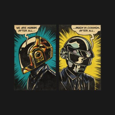 Human After All Daft Punk Throw Pillow Official Daft Punk Merch