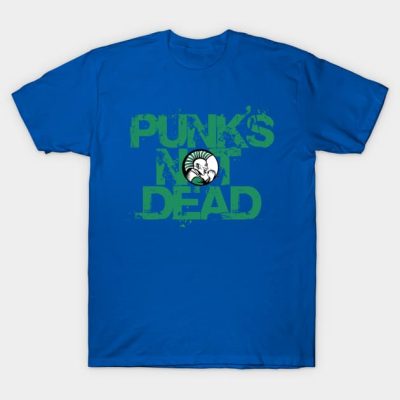 Punks Not Dead T-Shirt Official Daft Punk Merch