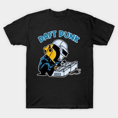 Dafts Electronic Odyssey Groove To The Beat On You T-Shirt Official Daft Punk Merch