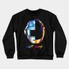 Daft Punk Illustration Crewneck Sweatshirt Official Daft Punk Merch