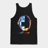 Daft Punk Illustration Tank Top Official Daft Punk Merch