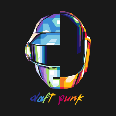 Daft Punk Illustration Tank Top Official Daft Punk Merch