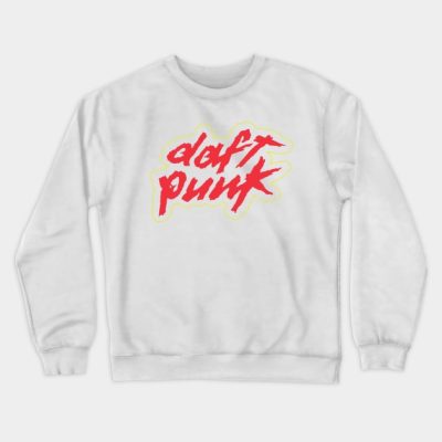 Daft On Crewneck Sweatshirt Official Daft Punk Merch