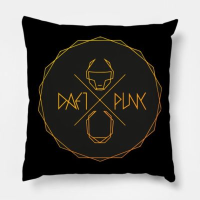 Daft Punk Throw Pillow Official Daft Punk Merch