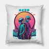 Daft Punk Japanese Style Throw Pillow Official Daft Punk Merch