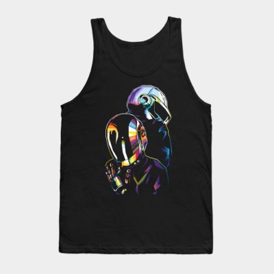 Daft Punk Wpap V5 Tank Top Official Daft Punk Merch