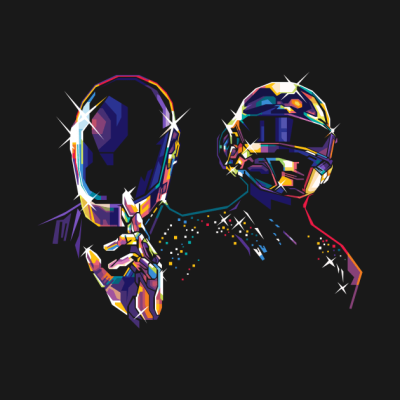 Daft Punk Wpap V7 Tank Top Official Daft Punk Merch