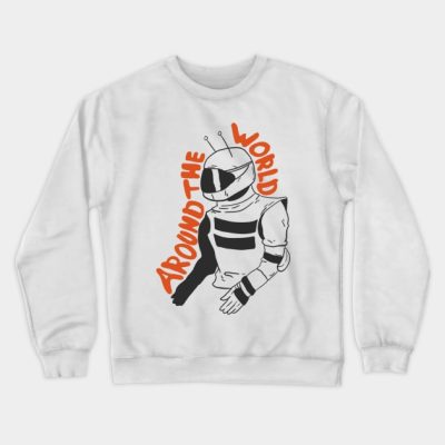 Around The World Crewneck Sweatshirt Official Daft Punk Merch