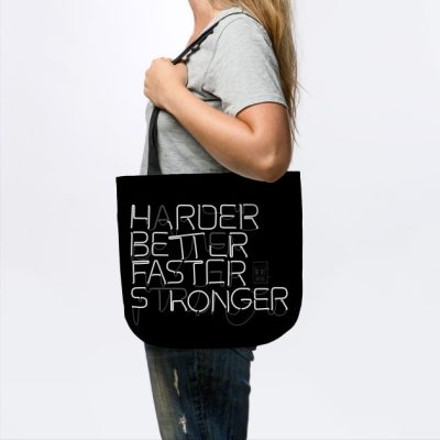 Harder Better Faster Stronger Punk Tote Official Daft Punk Merch