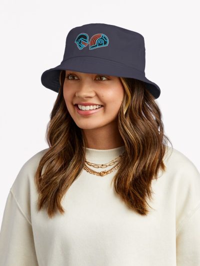 Logos Helm Bucket Hat Official Daft Punk Merch