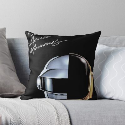 Dj Daft 7 Throw Pillow Official Daft Punk Merch