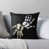 Hand Logos Throw Pillow Official Daft Punk Merch