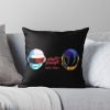 Glam Punk Throw Pillow Official Daft Punk Merch