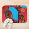 Blue Helm Discovery Silkscreen Bath Mat Official Daft Punk Merch