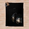 P U N K Throw Blanket Official Daft Punk Merch