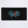 Logos Helm Mouse Pad Official Daft Punk Merch