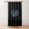 Logos Helm Shower Curtain Official Daft Punk Merch