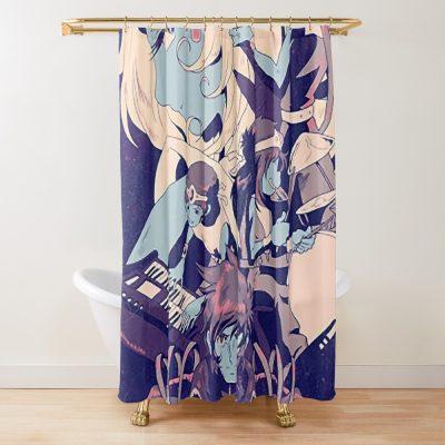 Music Group Shower Curtain Official Daft Punk Merch