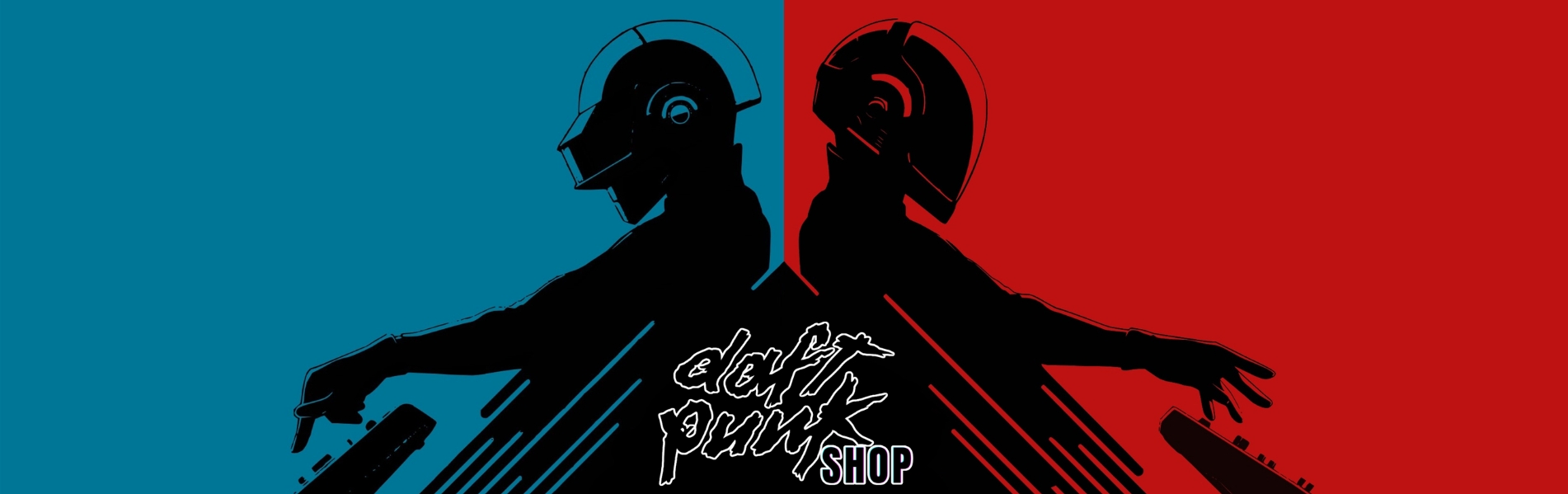 Daft Punk Shop Banner - Daft Punk Shop