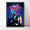 Hot Decor Band Daft Punk Unique Wall Art