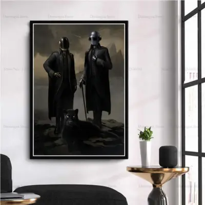 Daft Punk Electronic Music Wall Art
