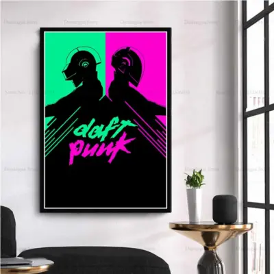 Band Daft Punk Wonderfull Wall Art