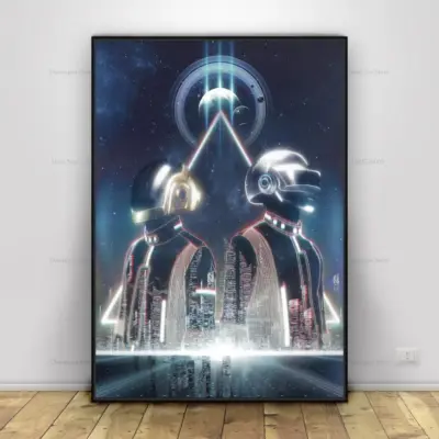 Band Daft Punk Innovative Wall Art