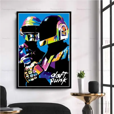 Band Daft Punk Classic Wall Art