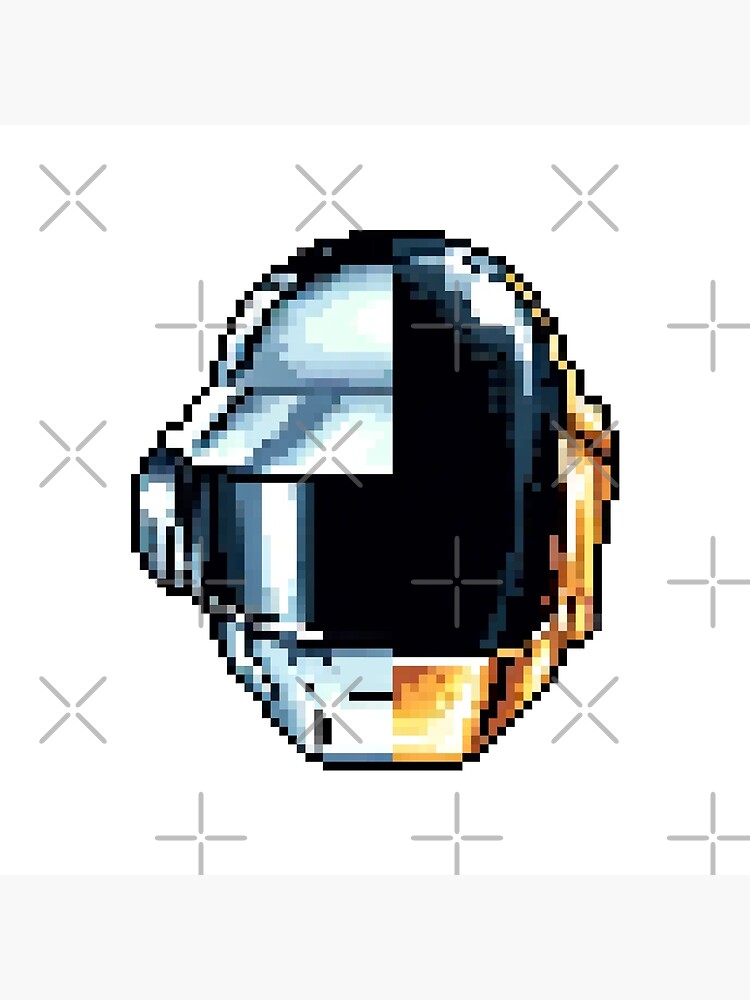 Daft Punk Electronic Music Throw Pillow - Image 2