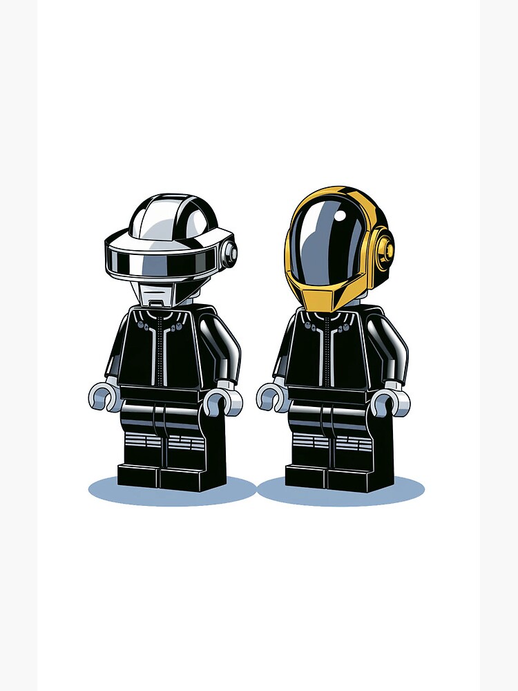 Daft Punk Pioneers Of Electronic Music Shower Curtain - Image 2