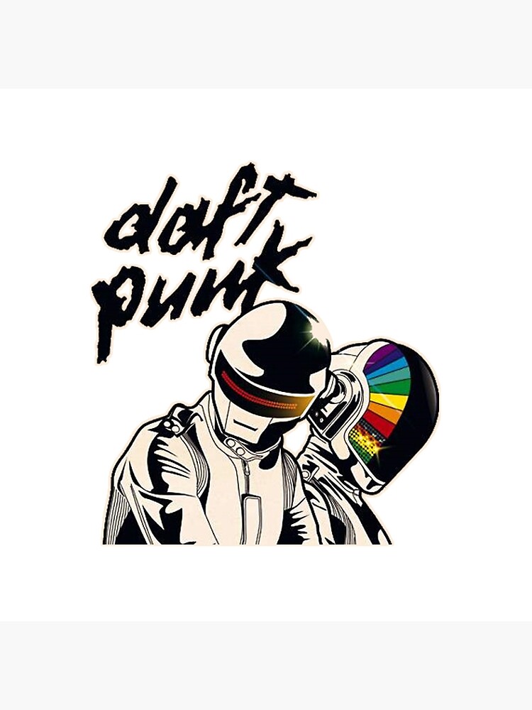 Band Daft Punk Rainbow Protector Tapestry - Image 2
