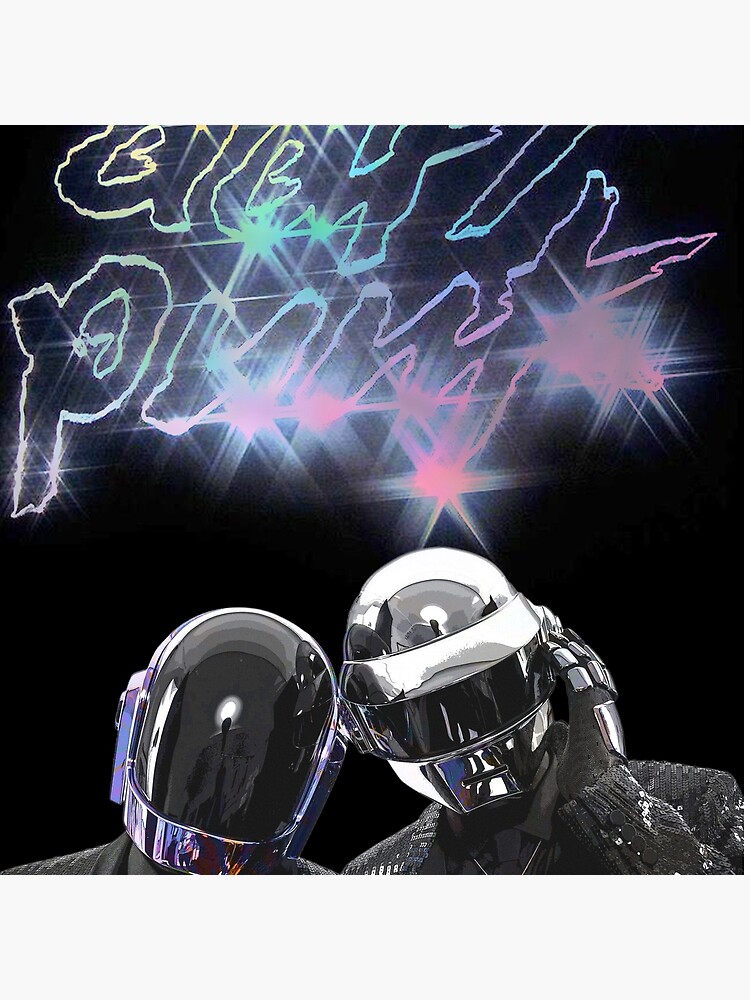 Band Daft Punk 80 S Retro Tapestry - Image 2