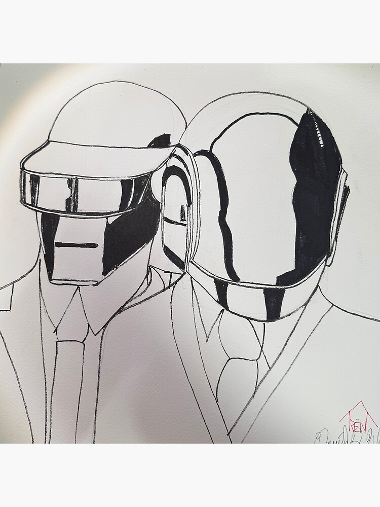 Classic Design Daft Punk Art Tapestry - Image 2