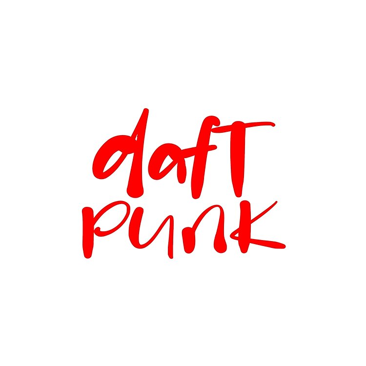 Draft Punk Logo Basic Design Tote Bag - Image 2