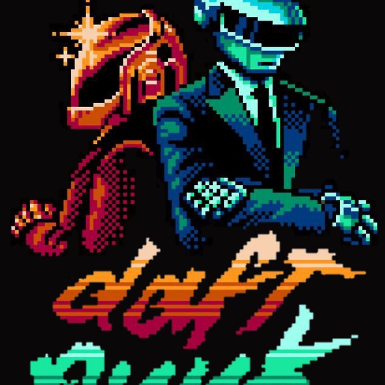 Daft Punk Band Cinematic Tote Bag - Image 2