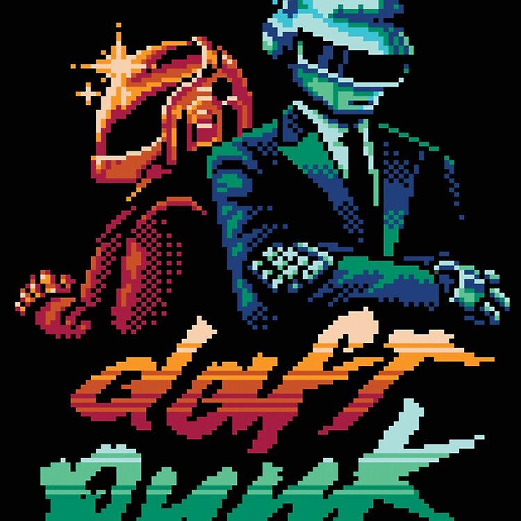 New Design Daft Punk Music Colorfull Tote Bag - Image 2
