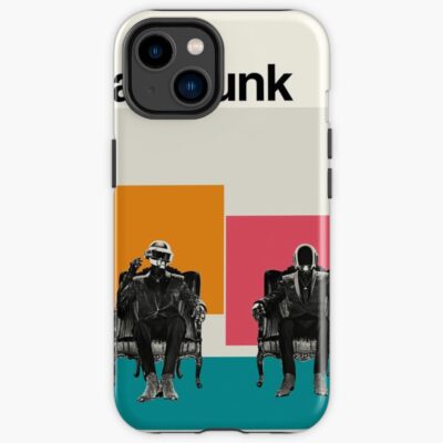 Daft Punk Minimalist Album Cover Poster Iphone Case