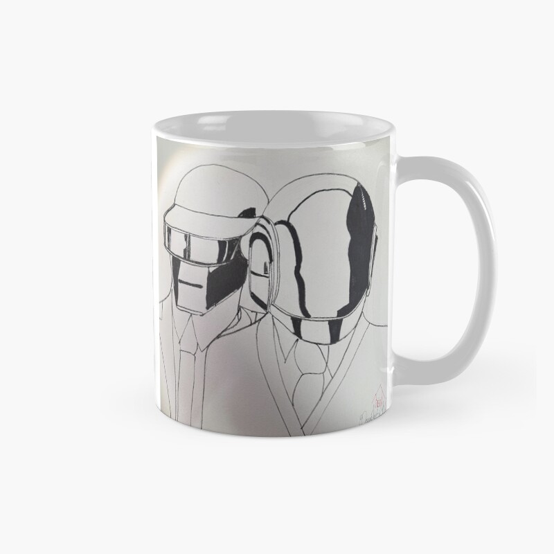 New Collection Daft Punk Retro Mug