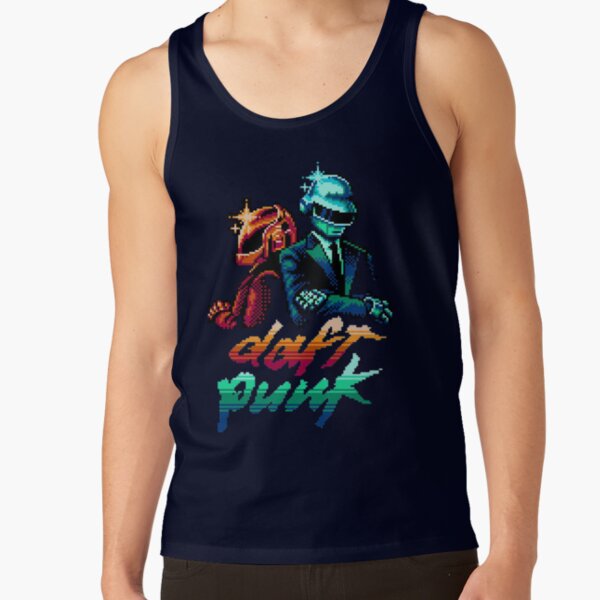 Hot Design Daft Punk Band Tank Top - Image 5