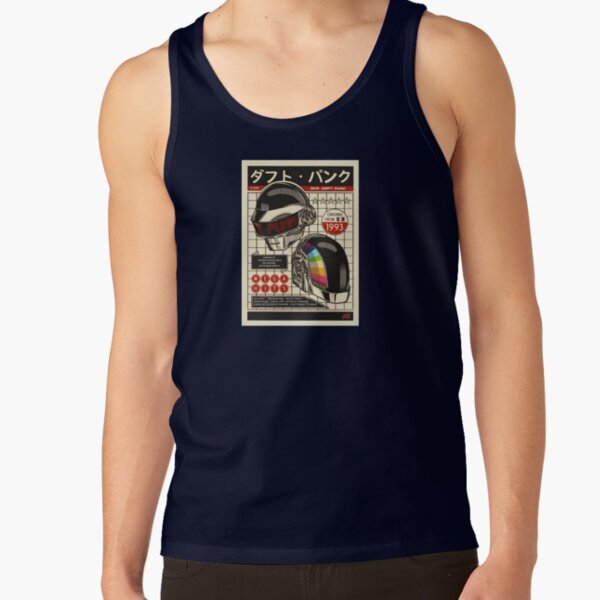 Band Daft Punk Unique Collection Tank Top - Image 5