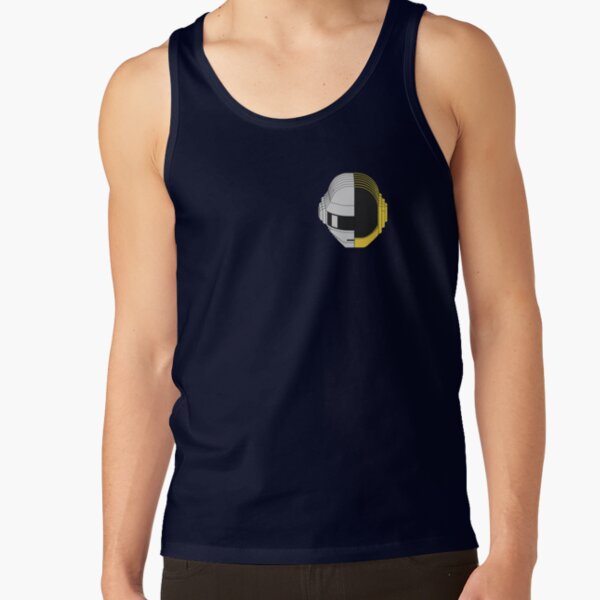 Hot Band Daft Punk Minimalist Design Tank Top - Image 5