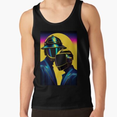 New Design Daft Punk Colorful Tank Top