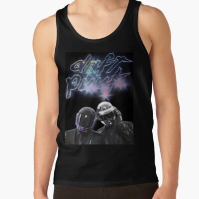 Band Daft Punk 80 S Retro Tank Top