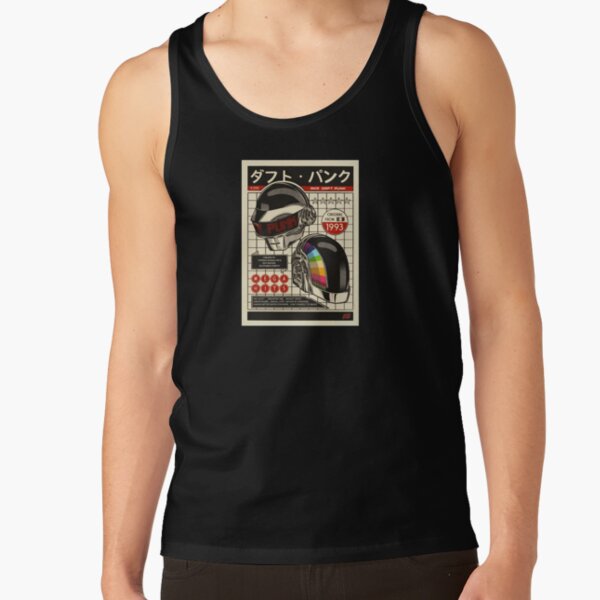 Band Daft Punk Unique Collection Tank Top