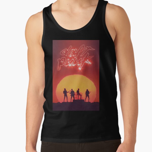 Daft Punk Live Concer Music Poster Tank Top