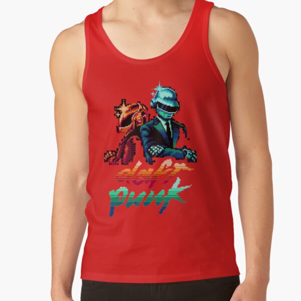 Hot Design Daft Punk Band Tank Top - Image 4