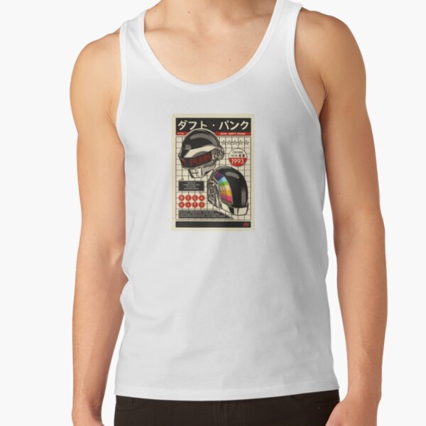 Band Daft Punk Unique Collection Tank Top - Image 2