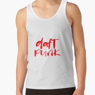 Draft Punk Logo Bassic Design Tank Top